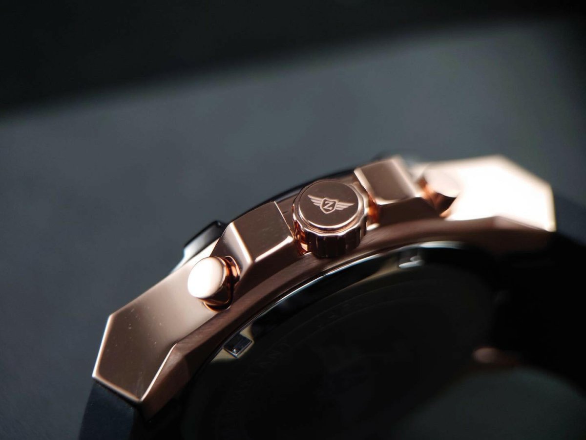 Montre ZEDAIX AZUR Black gold - ZEDAIX