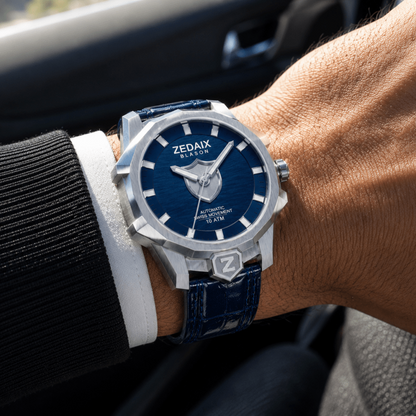 Montre homme ZEDAIX BLASON – automatique suisse Sellita SW200 bracelet NFC édition limitée — vue 21