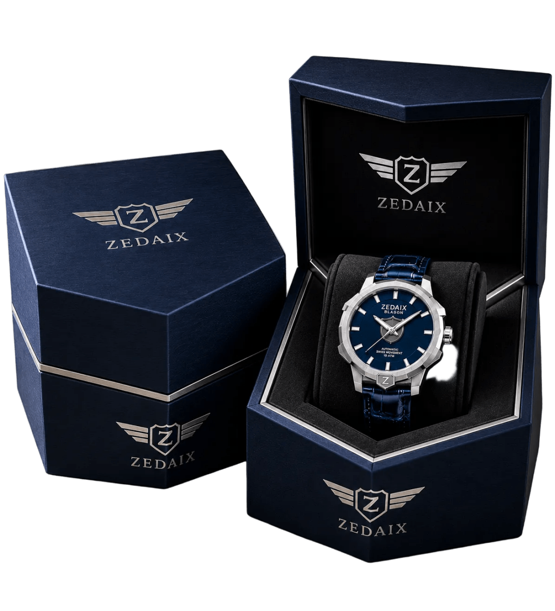 Montre homme ZEDAIX BLASON – automatique suisse Sellita SW200 bracelet NFC édition limitée — vue 17