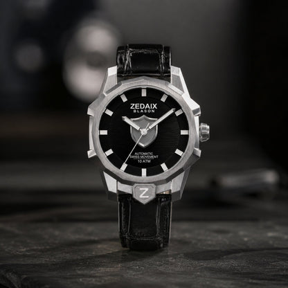 Montre homme ZEDAIX BLASON – automatique suisse Sellita SW200 bracelet NFC édition limitée — vue 12