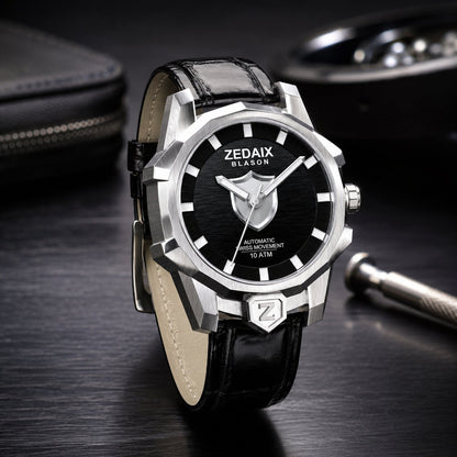 Montre homme ZEDAIX BLASON – automatique suisse Sellita SW200 bracelet NFC édition limitée — vue 9
