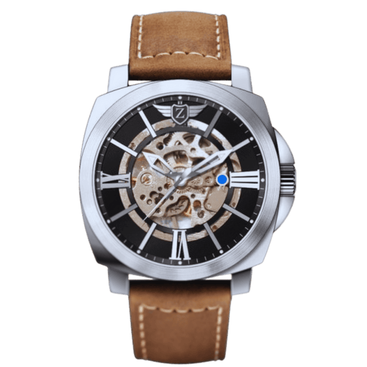 ZEDAIX Monte Carlo Black brown cuire - ZEDAIX