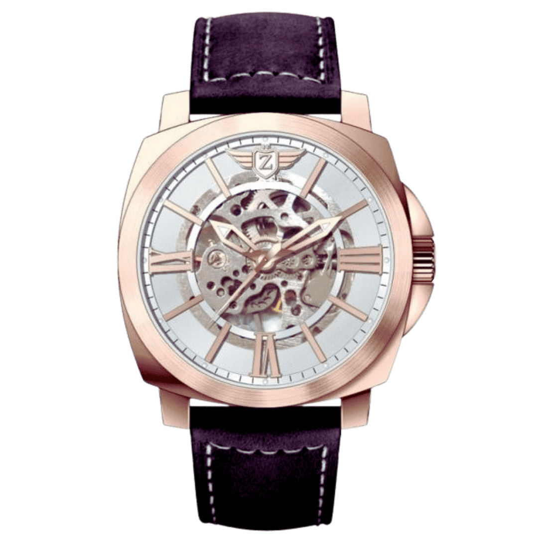ZEDAIX Monte Carlo white rose gold Cuire - ZEDAIX