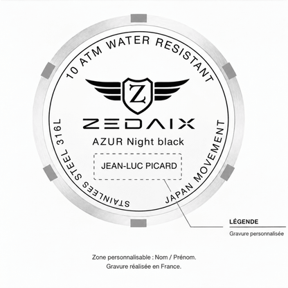 ZEDAIX AZUR Night Black - ZEDAIX