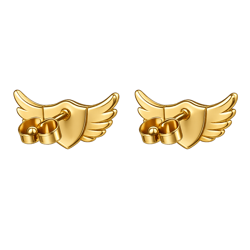ÉGIDE — Pendentif Bouclier & Ailes - ZEDAIX