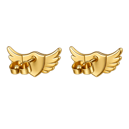 ÉGIDE — Pendentif Bouclier & Ailes - ZEDAIX
