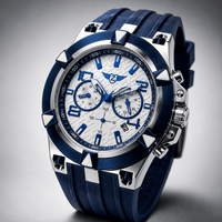 ZEDAIX AZUR Blue - vue studio angle