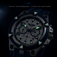 ZEDAIX AZUR Blue - visibilite nocturne