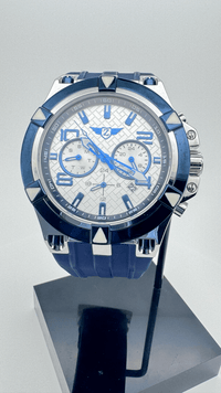 ZEDAIX AZUR Blue - detail cadran