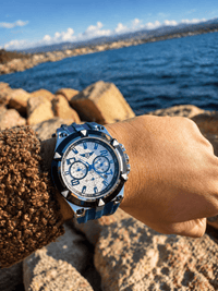 ZEDAIX AZUR Blue - photo studio