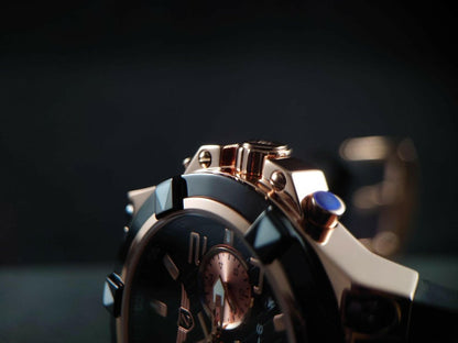Montre ZEDAIX AZUR Black gold - ZEDAIX