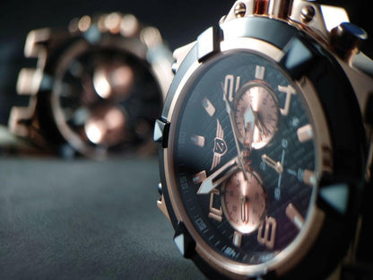 Montre ZEDAIX AZUR Black gold - ZEDAIX